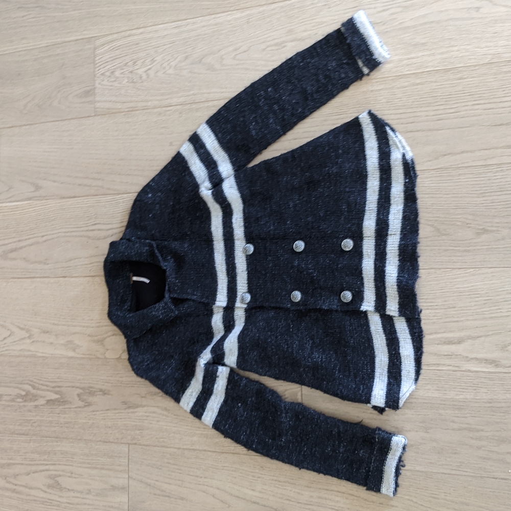 Free People Wool Blend Jacket. Size small.